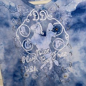 Adorable Double D Ranch Tee, Size S, NWOT